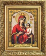 Набор для вышивки крестиком Чарівна Мить 473 Икона Божьей Матери Скоропослушница 