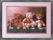 Набор для вышивки крестиком Чарівна Мить 526 Любимые игрушки