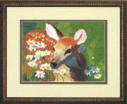 Набор для вышивки крестиком Чарівна Мить 569, Олененок 
