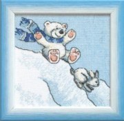 Набор для вышивки крестиком Чарівна Мить А-77, С горки