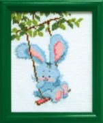 Набор для вышивки крестиком Чарівна Мить А-098 Зайчик