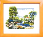 Набір для вишивання хрестиком Чарівна Мить А-135 "Квітучий сад"
