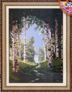 Набор для вышивания Марья Искусница Березовая роща А. Куинджи 06.001.03