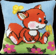 Набор для вышивки подушки Чарівна Мить РТ-125 Лисенок