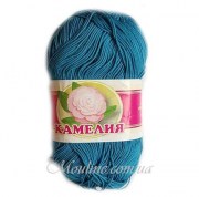 Пряжа для в'язання Камелія 100 г колір блакитний 3106