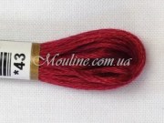 Нитки мулине Анкор 43