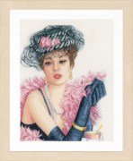 Набор для вышивки LanArte PN-0167129 Элегантная девушка