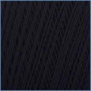 Мерсеризованный хлопок Valencia EURO Maxi цвет 002 Black, Пряжа для вязания
