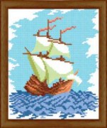 Канва с нанесенным рисунком (рисунок смываемый) РТ-006