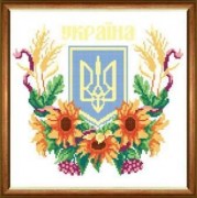 Канва с нанесенным рисунком (рисунок смываемый) РТ 042