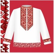 Схема сорочки цветная Мужская СЧ-001