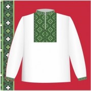 Схема сорочки цветная для Мальчика СХ1-006