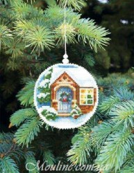 Т-19 Набір для вишивання хрестиком Crystal Art Серія "Зимовий вечір"