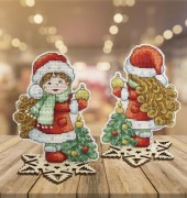 Набор для вышивания крестом Crystal Art Серия Сказка Снегурочка Т-57