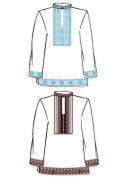 Сорочка мужская белая ТПК-162 2/1