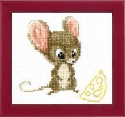 ВТ-028 Набір для вишивання хрестом Crystal Art "Смачний сніданок"