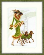 ВТ-076 Набір для вишивання хрестиком Crystal Art "Прогулянка у Лондоні"