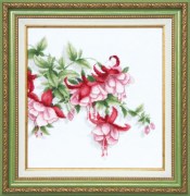 ВТ-098 Набір для вишивання хрестиком Crystal Art "Шовкові пелюстки"