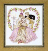 ВТ-1021 Набір для вишивання Crystal Art "Таємна зустріч"