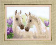 ВТ-133 Набір для вишивання хрестиком Crystal Art "Бузковий світанок"