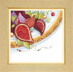 Набор для вышивания крестом CrystalArt Краски Востока Инжир ВТ-186