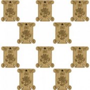 Катушки для ниток - заготовки для декорирования FLC-067(S)